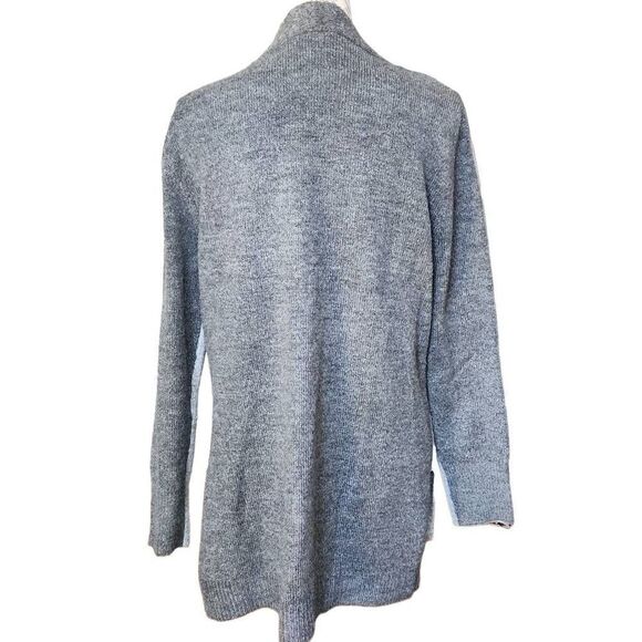 BB Dakota Steve Madden Ladies Size Large Two Tone Gray Button Down Cardigan - Picture 3 of 6